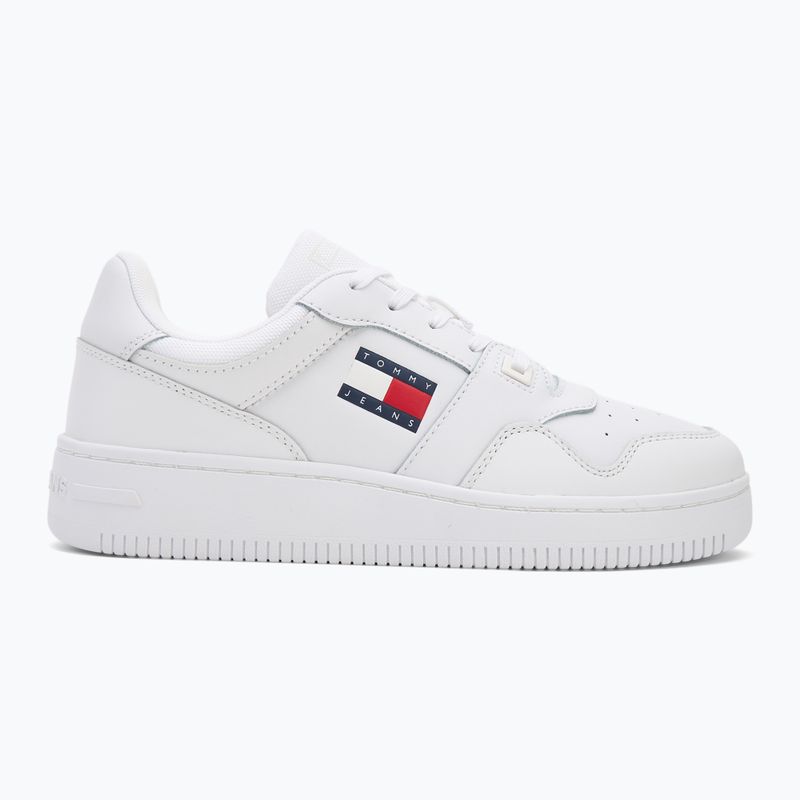 Tommy Jeans scarpe da uomo Tjm Retro Basket Ess bianco 2