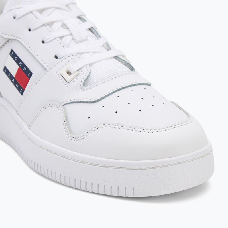 Tommy Jeans scarpe da uomo Tjm Retro Basket Ess bianco 7
