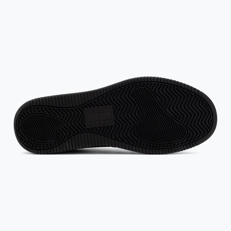 Scarpe da uomo Tommy Jeans Tjm Retro Basket Ess black 4