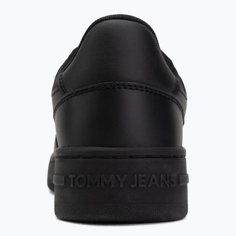 Scarpe da uomo Tommy Jeans Tjm Retro Basket Ess black 6