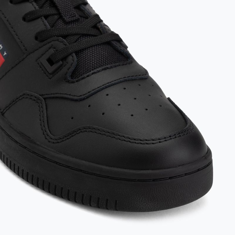 Scarpe da uomo Tommy Jeans Tjm Retro Basket Ess black 7