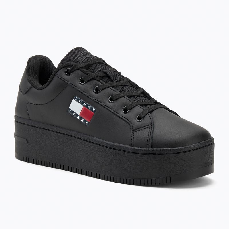 Tommy Jeans scarpe da donna Tjw Flatform Cupsole Ess nero
