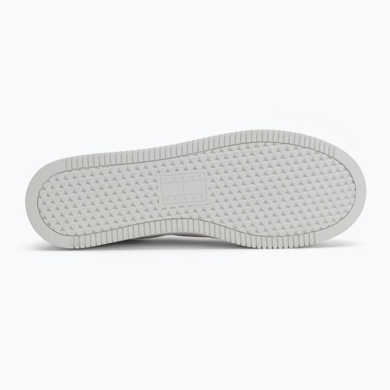 Scarpe Tommy Jeans donna Tjw Flatform Cupsole Ess bianco 4