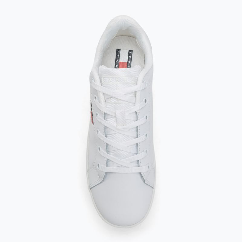 Scarpe Tommy Jeans donna Tjw Flatform Cupsole Ess bianco 5