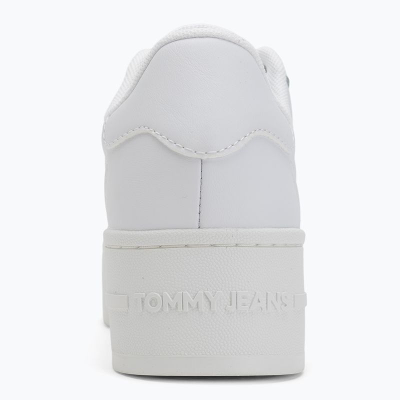 Scarpe Tommy Jeans donna Tjw Flatform Cupsole Ess bianco 6