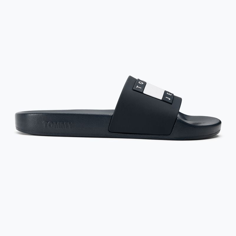 Infradito Tommy Jeans Pool Slide Ess dark night navy da uomo 2