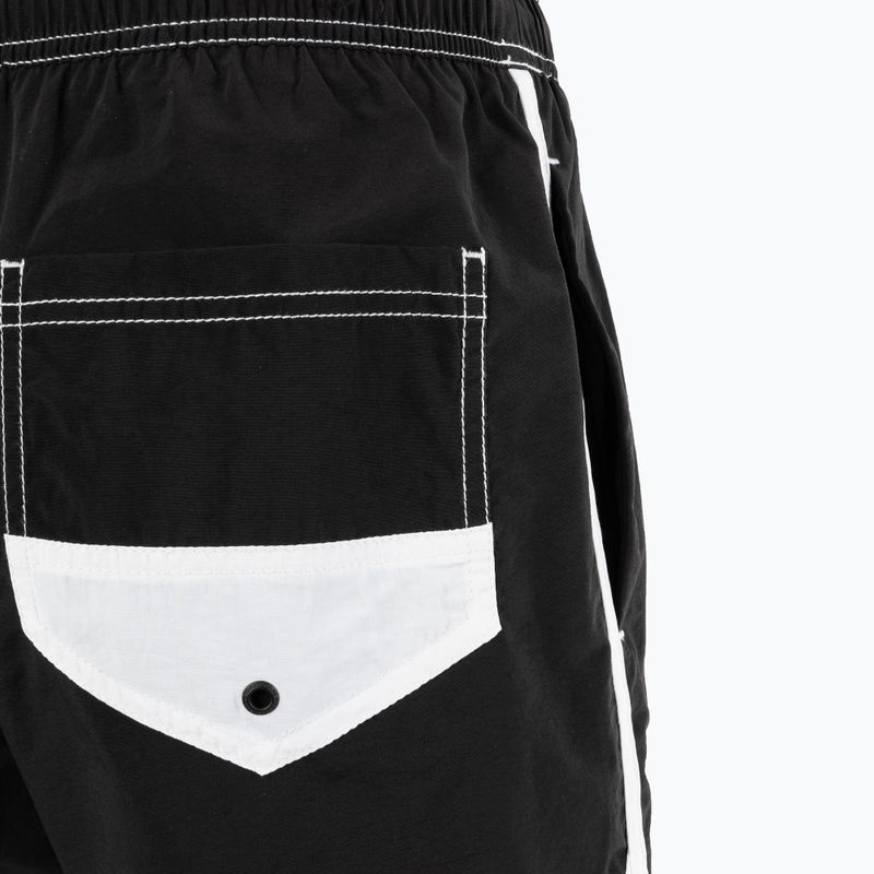 Pantaloncini da bagno Tommy Jeans Runner da uomo, nero 4