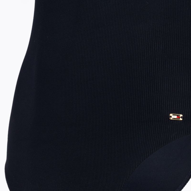 Costume intero da donna Tommy Hilfiger Triangle One Piece Rp deser skye 3