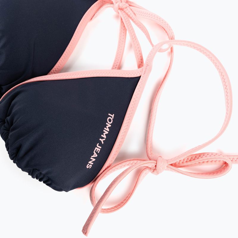 Tommy Jeans Triangolo RP top costume da bagno dark night navy 3