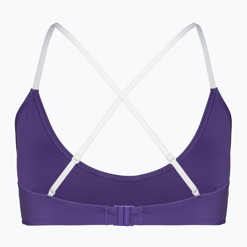 Tommy Jeans Bralette top costume da bagno quantum purple 2