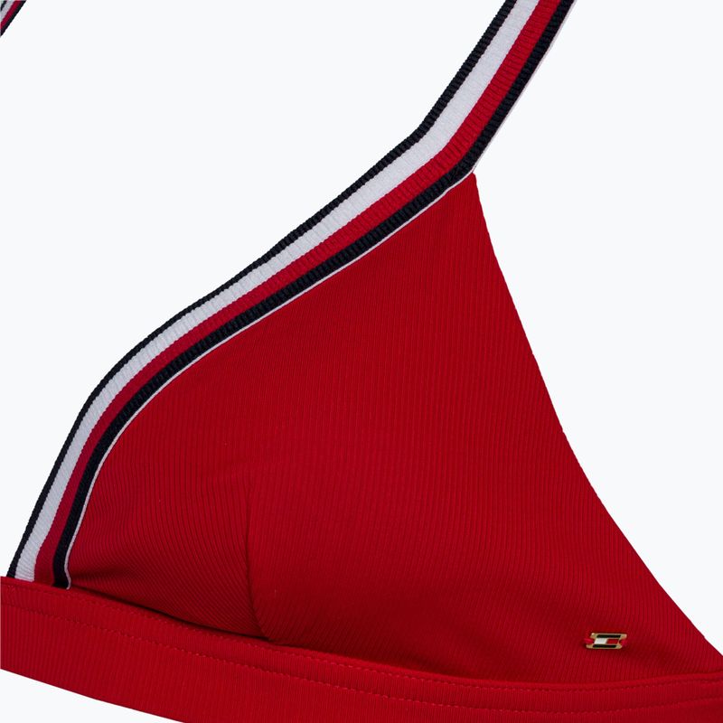 Tommy Hilfiger Top costume da bagno a triangolo Rp rosso primario 3