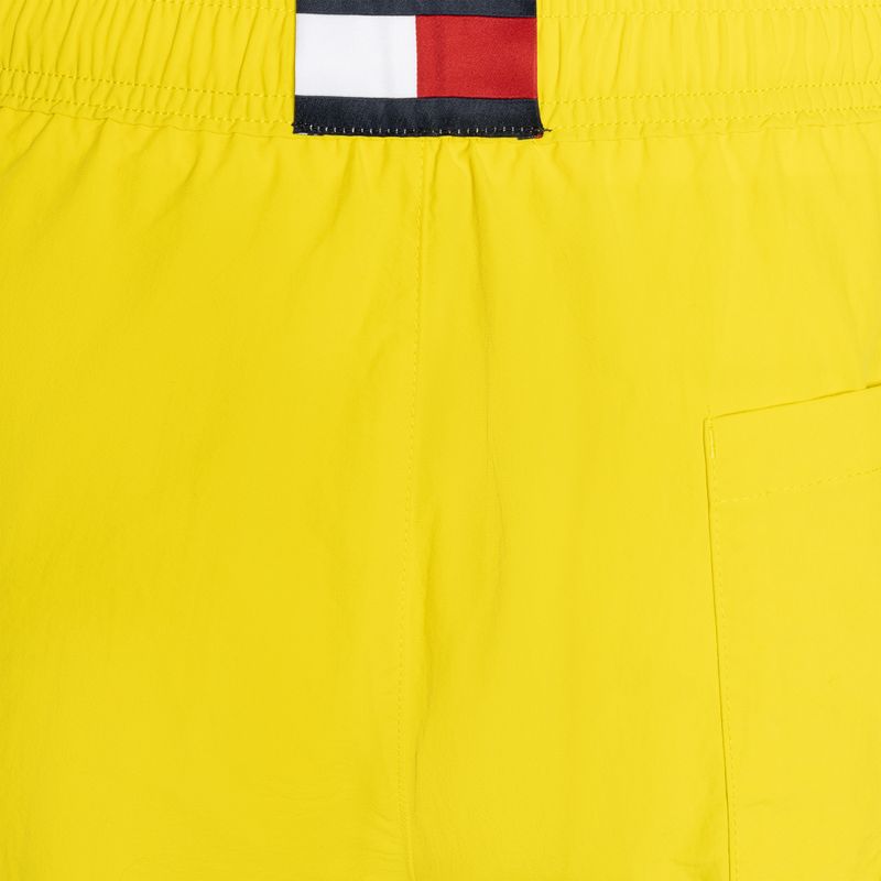Pantaloncini da bagno Tommy Hilfiger Medium Drawstring valley yellow da uomo 4