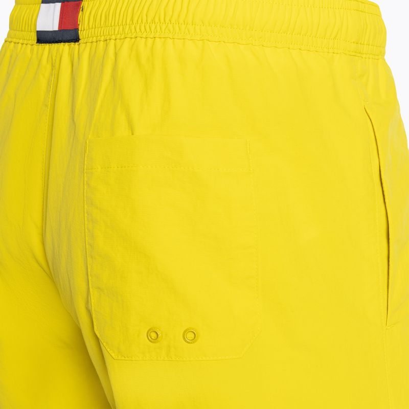 Pantaloncini da bagno Tommy Hilfiger Medium Drawstring valley yellow da uomo 5