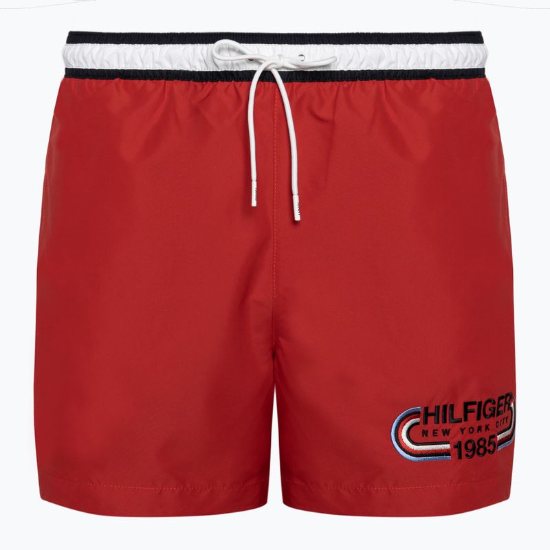 Pantaloncini da bagno Tommy Hilfiger Medium Drawstring primary red da uomo