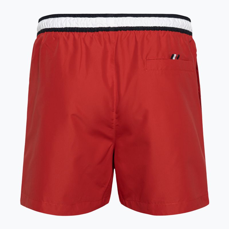 Pantaloncini da bagno Tommy Hilfiger Medium Drawstring primary red da uomo 2