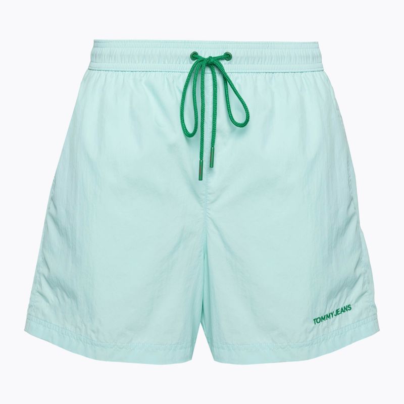 Pantaloncini da bagno con coulisse Tommy Jeans SF Medium Uomo florida aqua