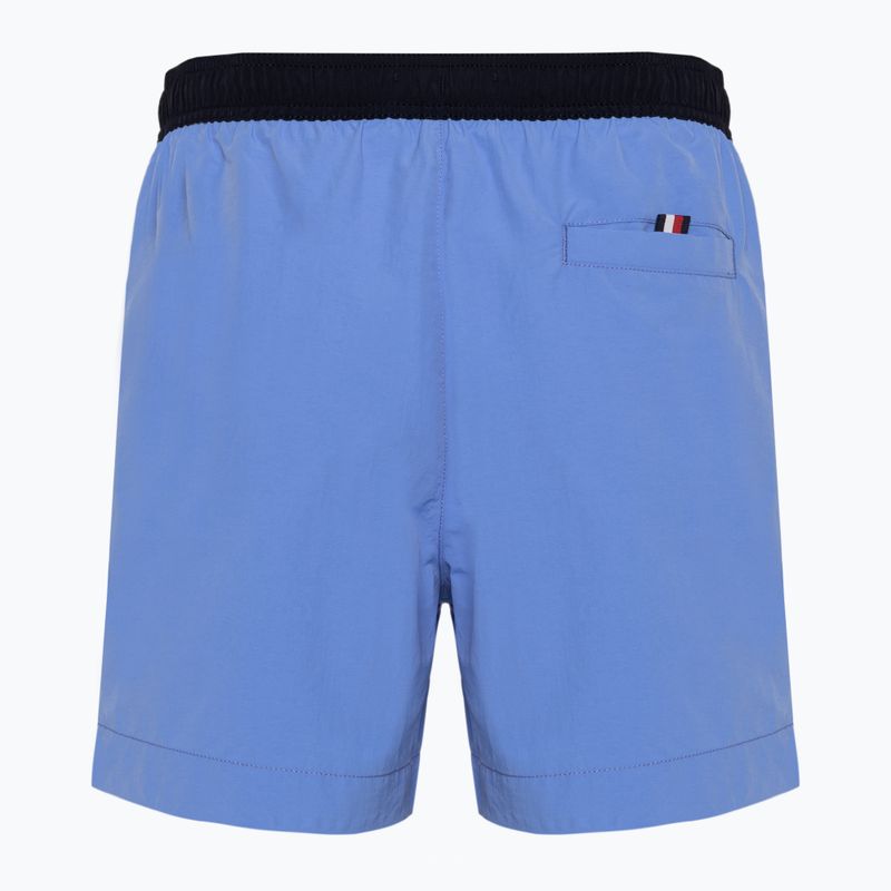 Pantaloncini da bagno Tommy Hilfiger Medium Drawstring blue spell da uomo 2