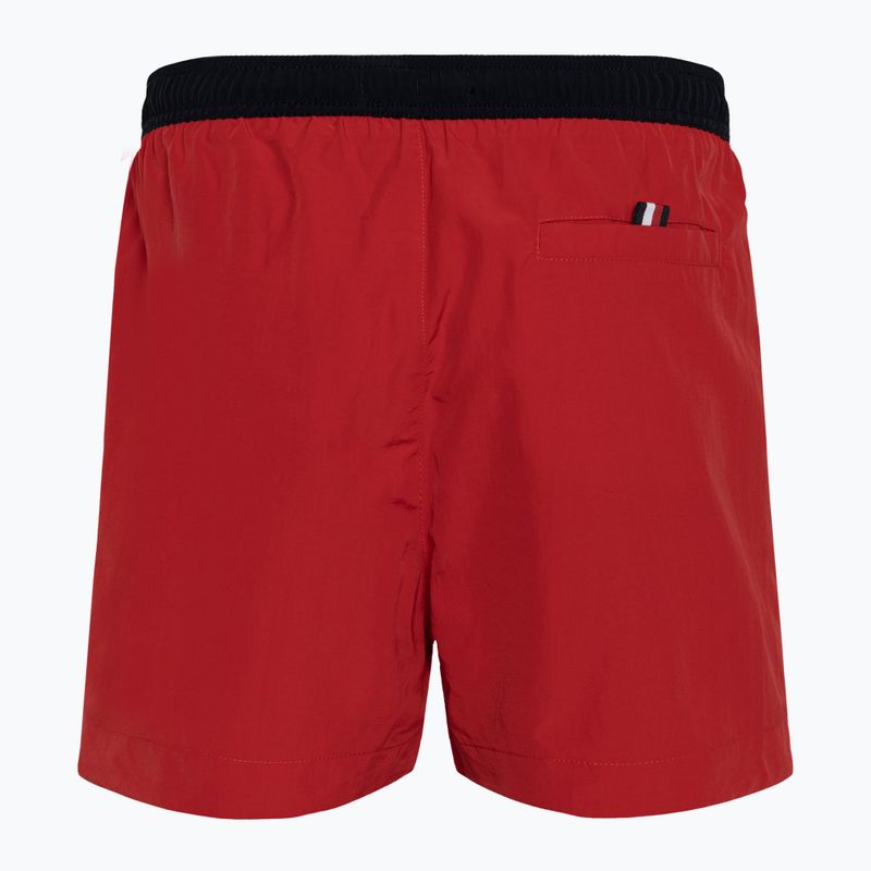 Pantaloncini da bagno Tommy Hilfiger Medium Drawstring primary red da uomo 2