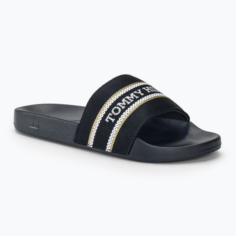 Tommy Hilfiger infradito donna Poolslide Con Fettuccia blu spaziale