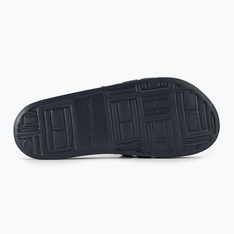 Tommy Hilfiger infradito donna Poolslide Con Fettuccia blu spaziale 5
