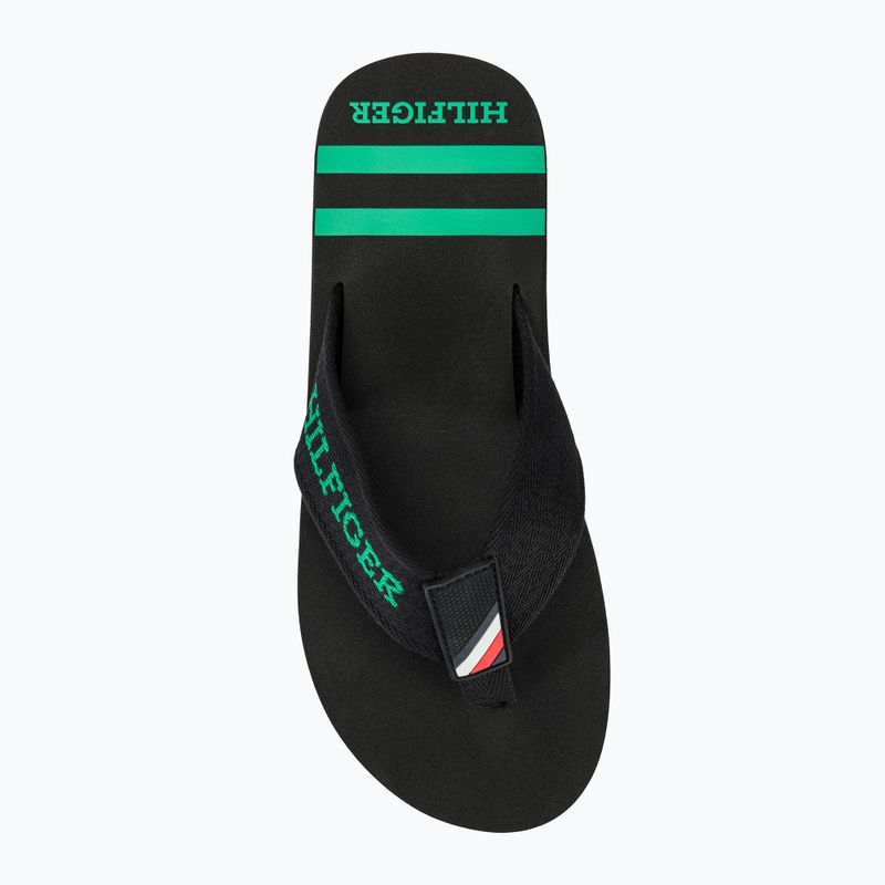 Tommy Hilfiger Sporty Beach Sandal uomo nero infradito 6