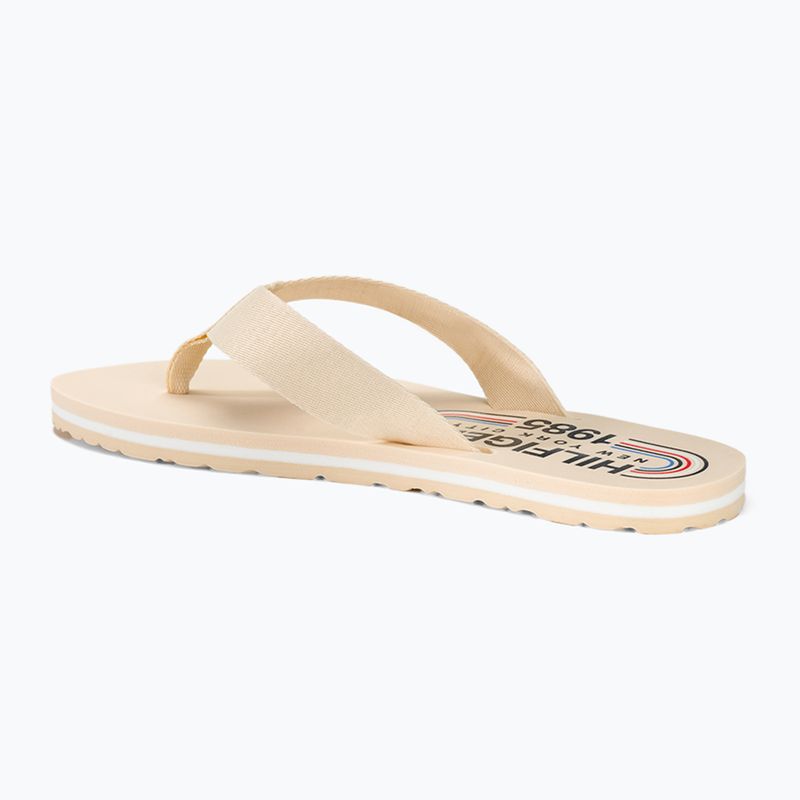 Infradito da donna Tommy Hilfiger Global Stripes Flat Beach Sandal calico 3