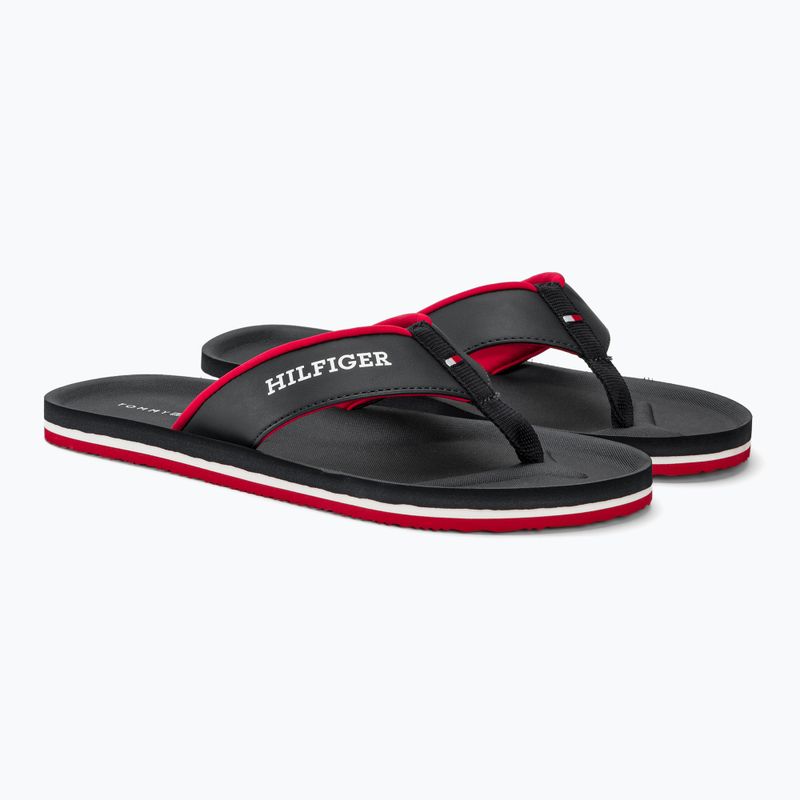 Tommy Hilfiger Comfort Beach Sandal DW5 desert sky infradito da uomo 4
