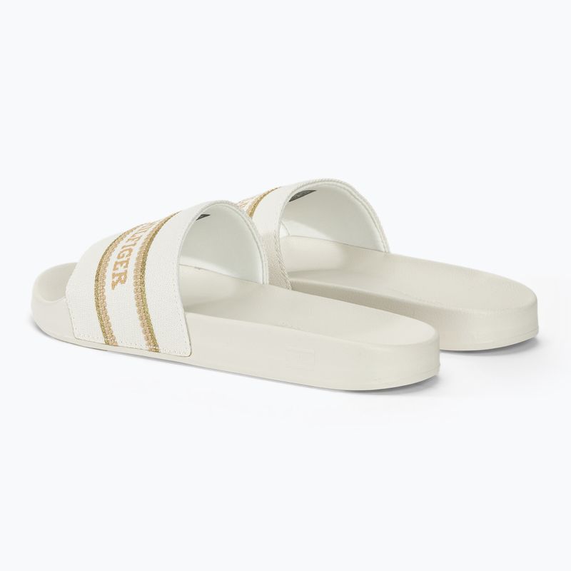 Tommy Hilfiger infradito donna Poolslide Con Fettuccia ecru 3