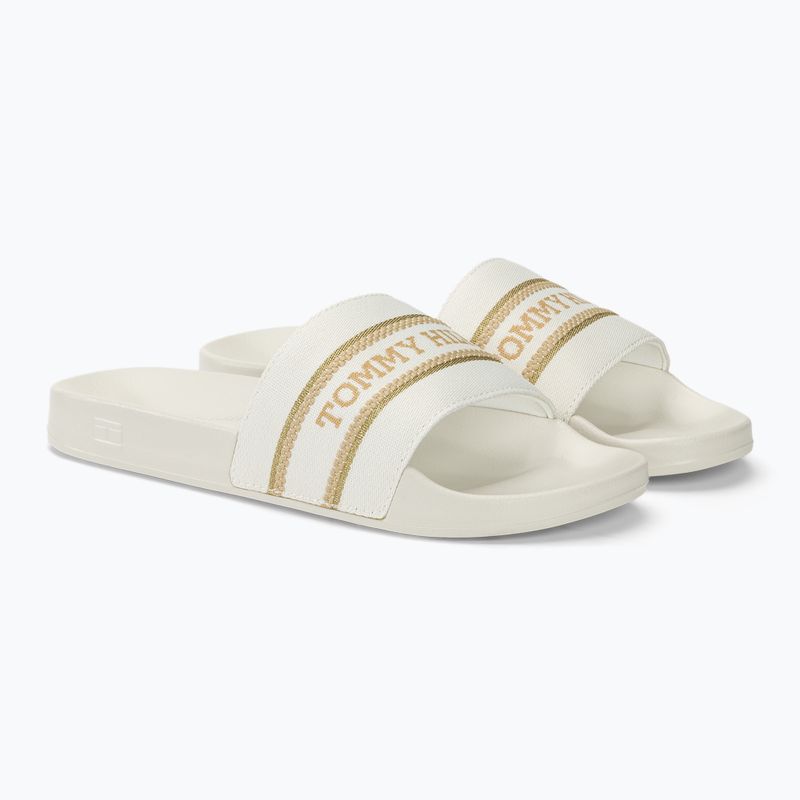 Tommy Hilfiger infradito donna Poolslide Con Fettuccia ecru 4