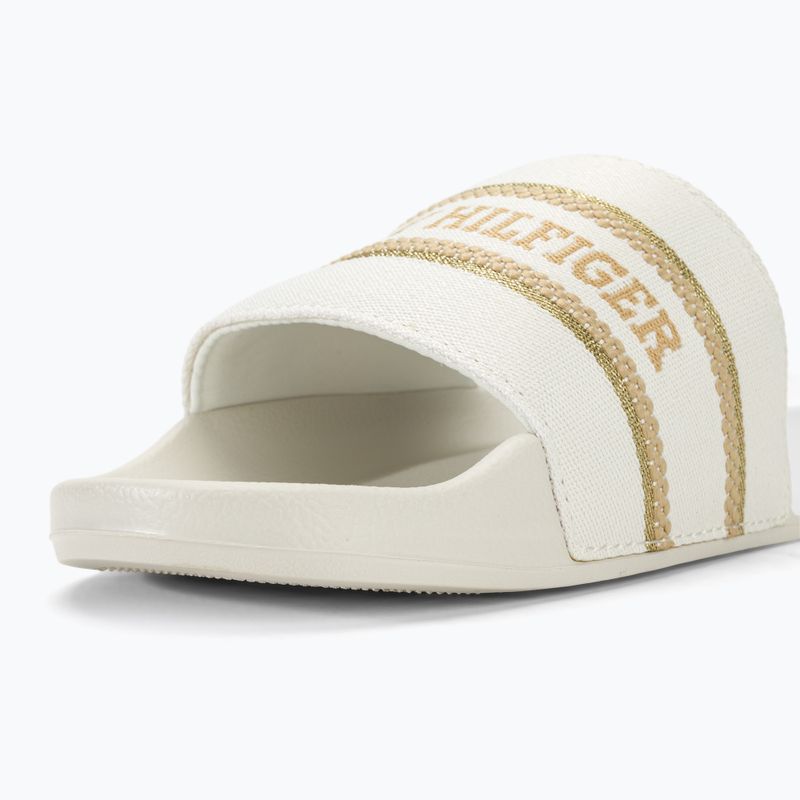 Tommy Hilfiger infradito donna Poolslide Con Fettuccia ecru 8