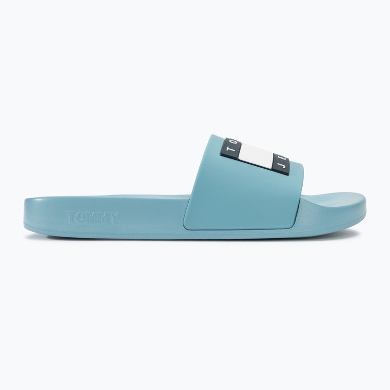 Tommy Jeans Pool Slide Ess blu grattacielo infradito da uomo 2