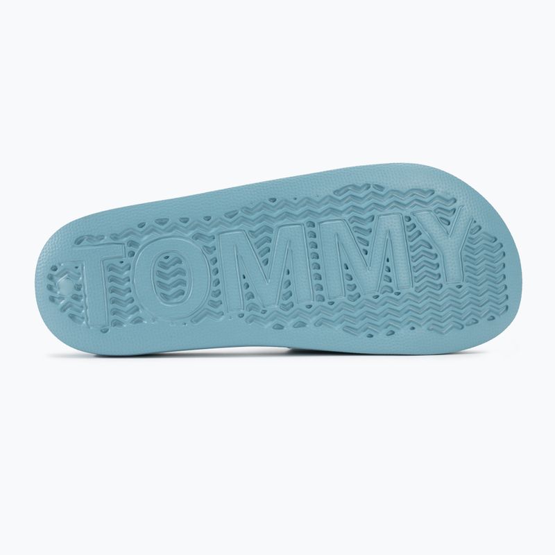 Tommy Jeans Pool Slide Ess blu grattacielo infradito da uomo 4