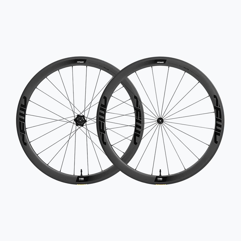 FFWD Tyro 2.0 FCC SP 20H/24H RB Shimano ruote da bicicletta nere