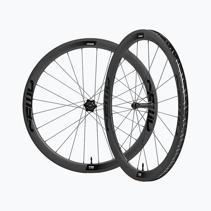 FFWD Tyro 2.0 FCC SP 20H/24H RB Shimano ruote da bicicletta nere 2