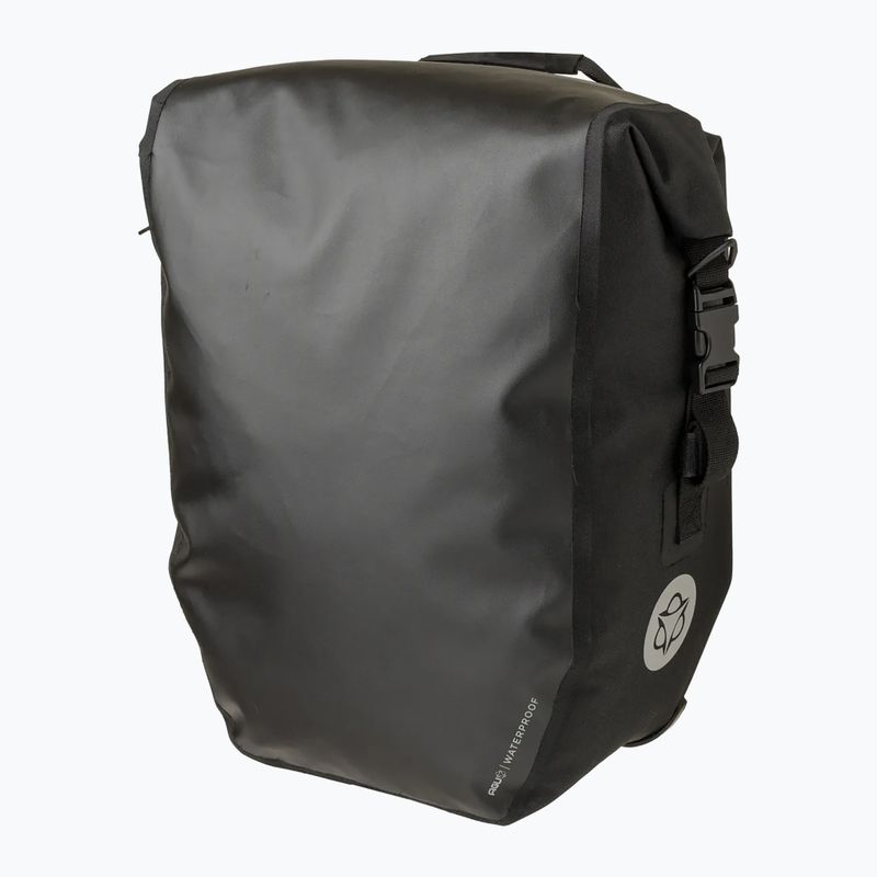 AGU Clean Borsa da bicicletta singola Click'nGo M 17 l nero