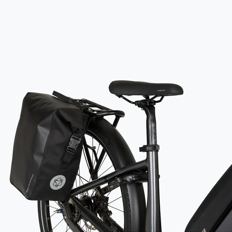 AGU Clean Borsa da bicicletta singola Click'nGo M 17 l nero 5