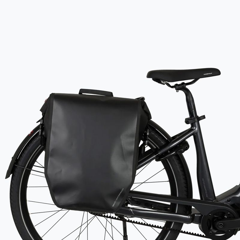AGU Clean Borsa singola per bicicletta Click'nGo L 21 l nero 5