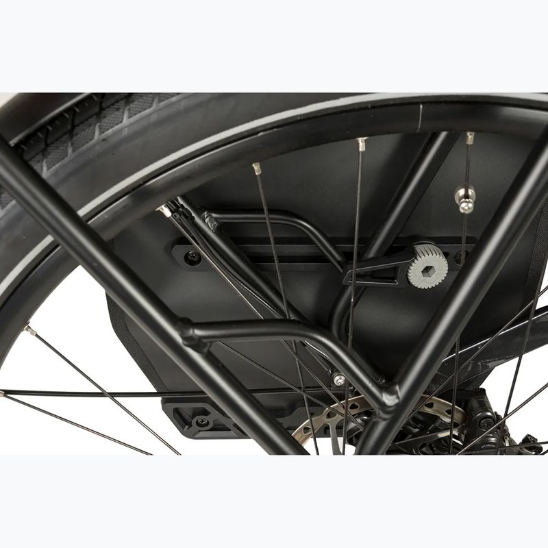 AGU Clean Borsa singola per bicicletta Click'nGo L 21 l nero 9