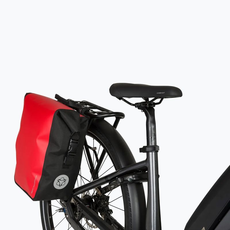 AGU Clean Borsa singola per bicicletta Click'nGo M 17 l rosso 5