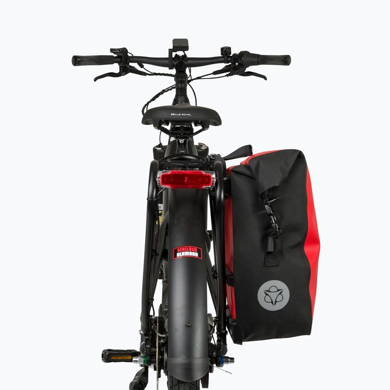 AGU Clean Borsa singola per bicicletta Click'nGo M 17 l rosso 6