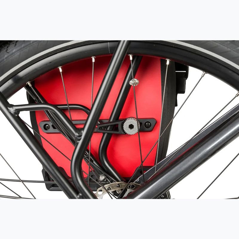 AGU Clean Borsa singola per bicicletta Click'nGo M 17 l rosso 8