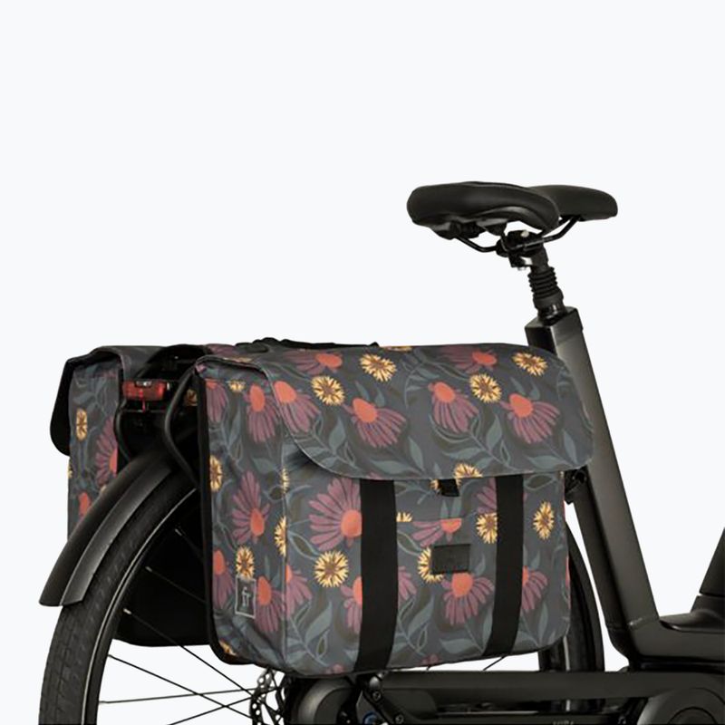 FastRider Nyla Borsa doppia per bicicletta Trend 32 l lola flower 3