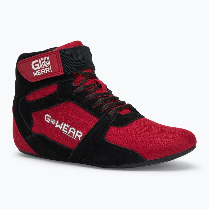 Scarpe da allenamento Gorilla Wear Pro High Tops uomo rosso/nero