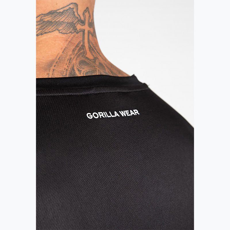 Maglietta da allenamento Gorilla Wear da uomo Vernon nera 6