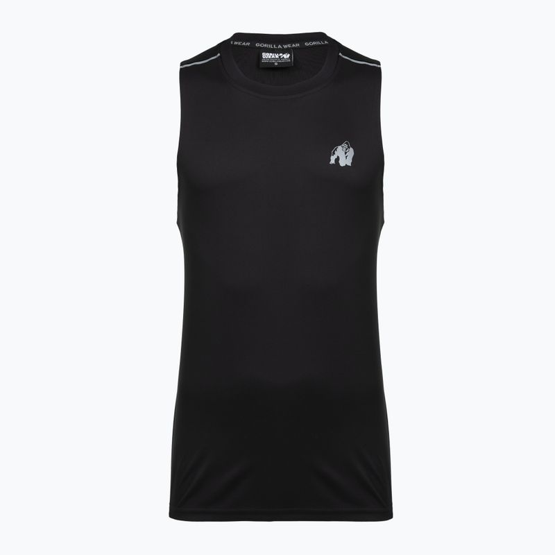 Gorilla Wear Easton canotta nera da uomo per allenamento 6