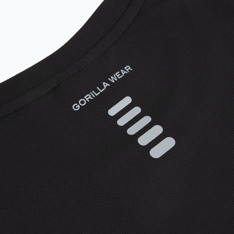 Gorilla Wear Easton canotta nera da uomo per allenamento 9