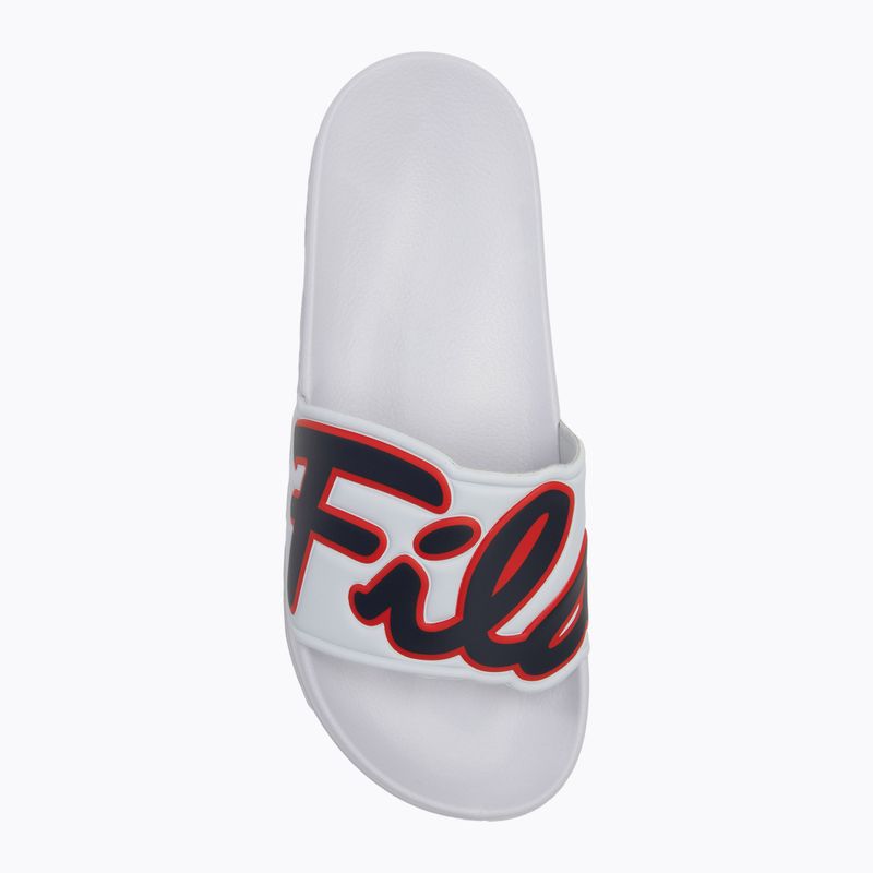 FILA Scritto infradito da uomo bianco/fila navy 5