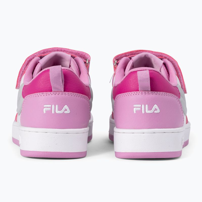 FILA Rega Nf Velcro scarpe da bambino bianco/moonlite malva 5