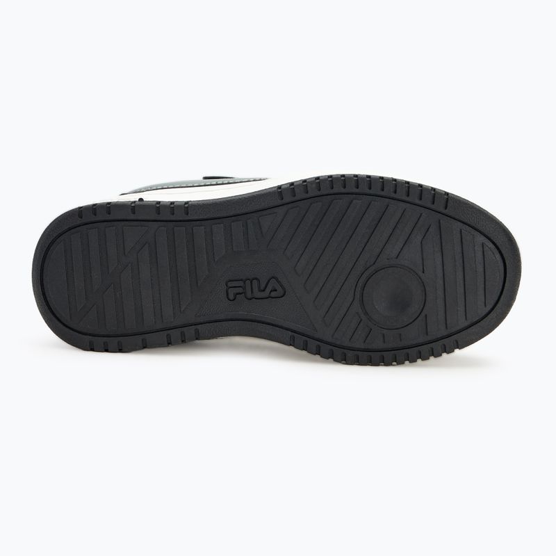 FILA Rega Nf Velcro scarpe da bambino bianco/nero/fila rosso 4