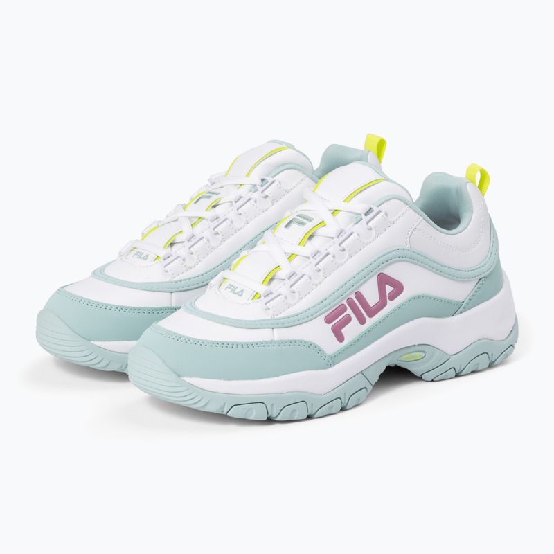 FILA Strada Logo bianco/grigio porto scarpe da donna 2